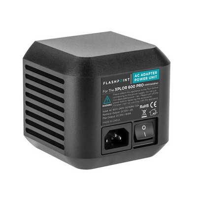 Flashpoint AC Adapter Unit for the XPLOR 600 Pro R2 Series Monolights (Godox AC-