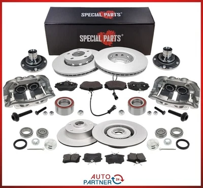 Bremse Satz für Audi B4 Typ 89 Coupe Cabrio Bremse 276mm Umbau LK 5x112 VA HA - Bild 1 von 4