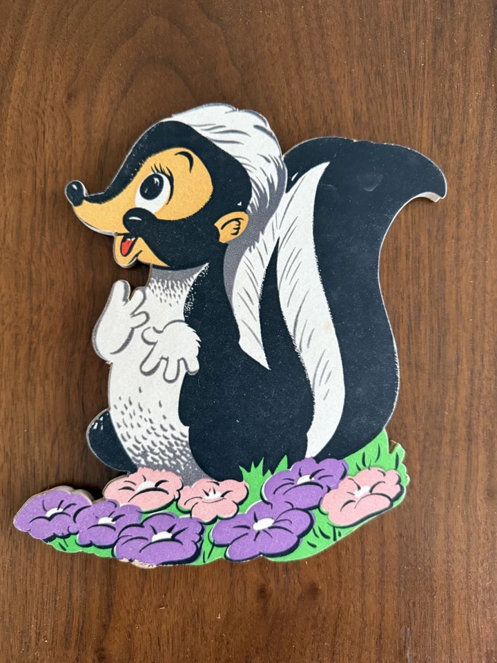 Juego de aglomerado vintage Bambi Disney decoración habitación infantil niños Foto 4 de 4