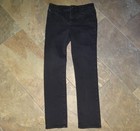 St John’s Bay Womens Black denim Jeans Pants Straight Leg Size 8 — photo 1