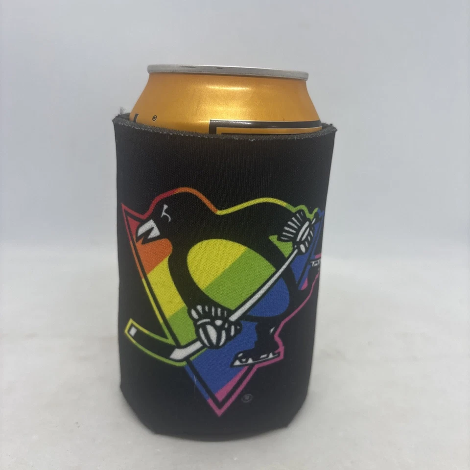 Pittsburgh Penguines NHL Hockey PRIDE 12 Oz. Coozie Can Cooler - Image 3 of 4