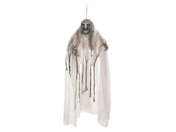 INNA-Glas Deko Halloween Geister Hexe Bellatrix, 170Cm-image
