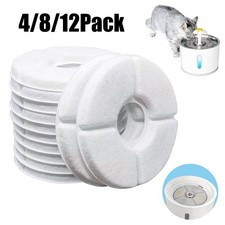 4/8/12Pcs Pet Water Fountain Filters For Automatic Drinking Bowl Water Dispenser