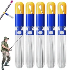 5X Silicone Bobber Holder Fishing Float Rest Bobber Stopper Detachable Fish Floa
