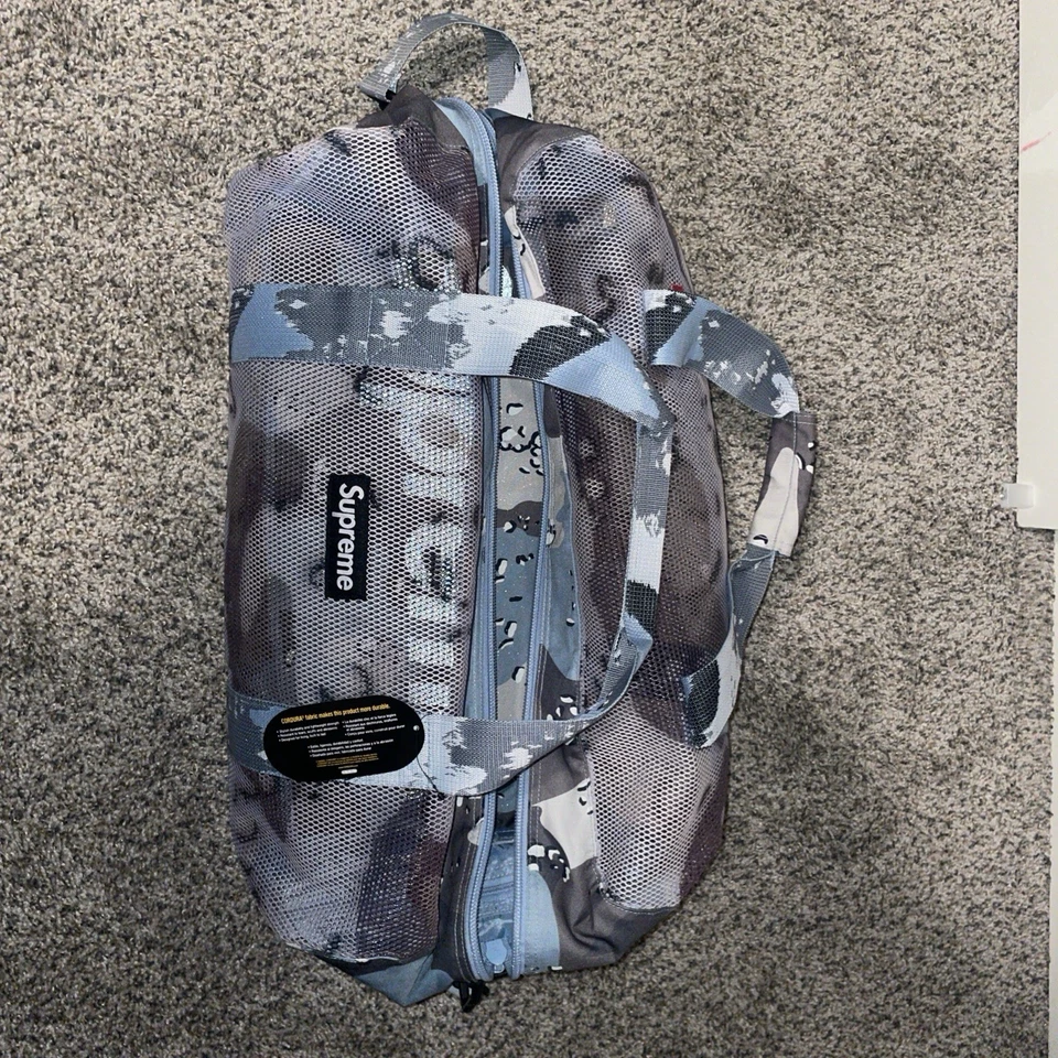 Bolsa de Lona Supreme Big (SS20) Azul Chocolate Chip Camuflada Foto 3 de 4