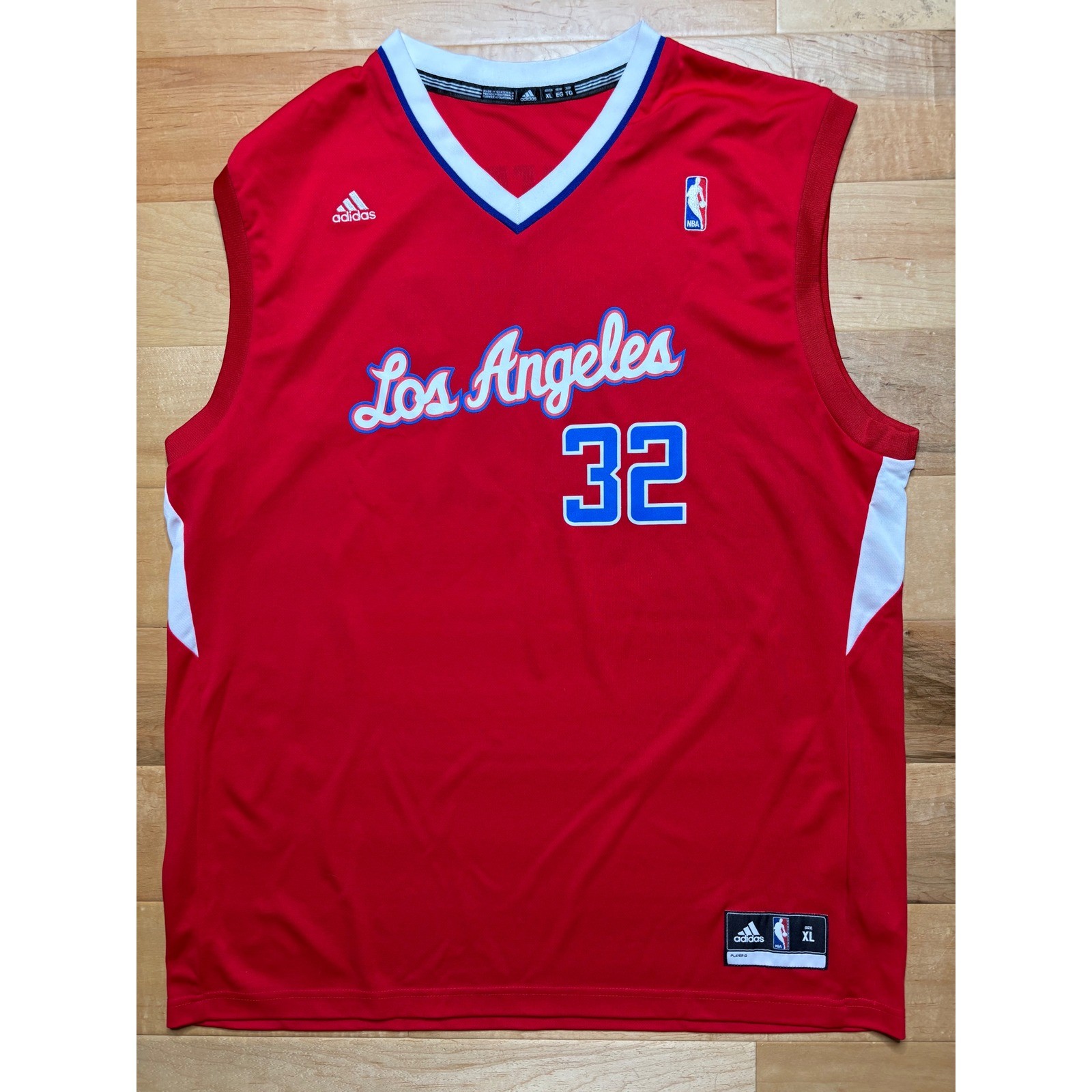 Los Angeles Clippers Blake Griffin 32 Adidas Basketball Jersey Mens XL Red