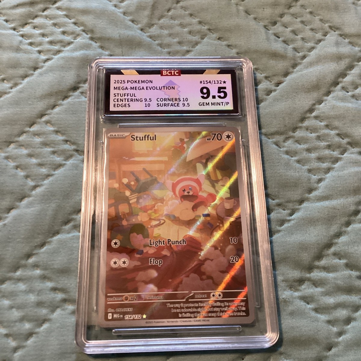 stufful pokemon card value Stufful 154/132 Me01: Mega Evolution Holo for sale online