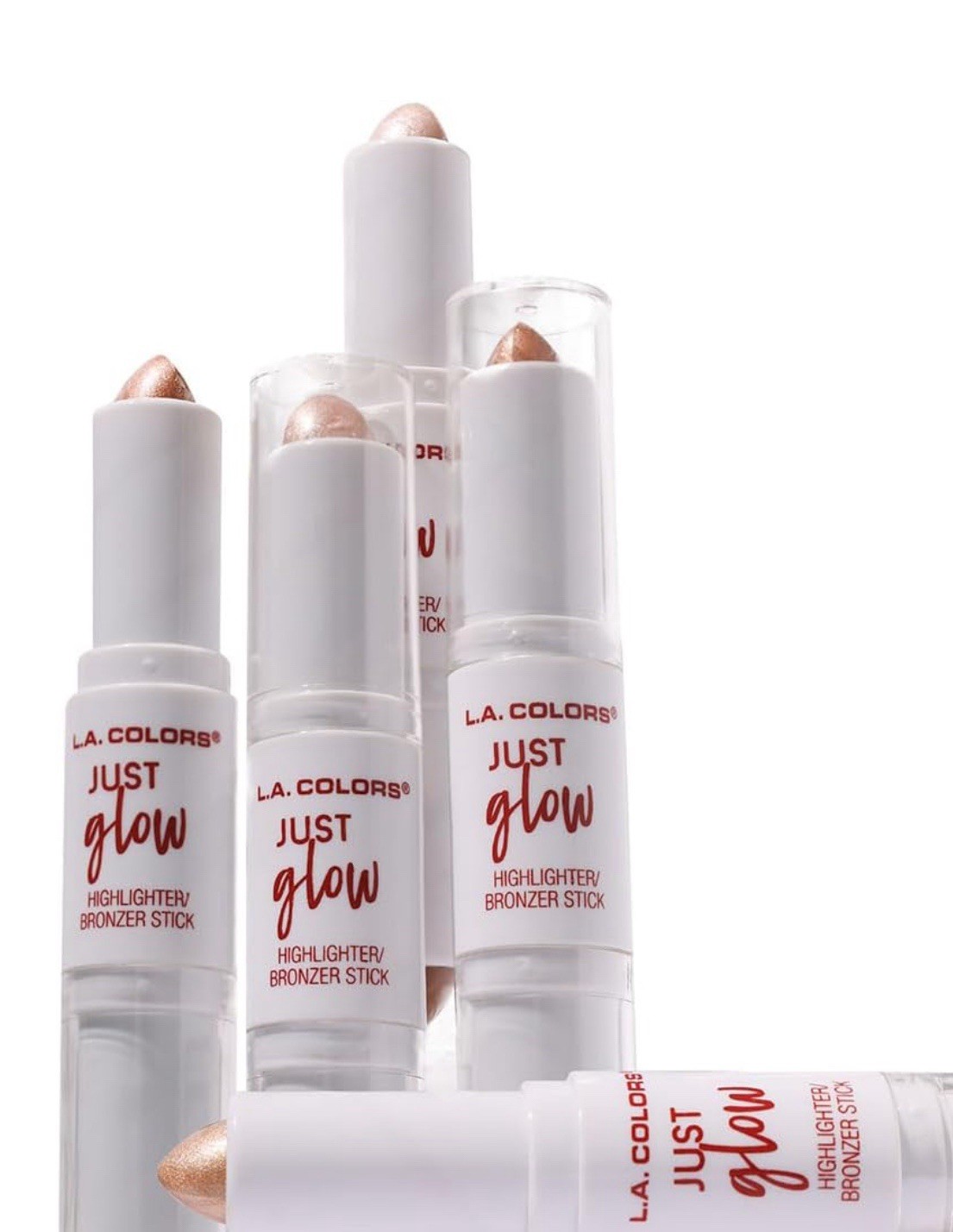 2 Pack L.A.Colors Contour Stick-Highlighter-Bronzer-Stick