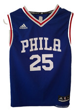 Ben Simmons 25 Philadelphia 76ers Adidas NBA Basketball Jersey Mens