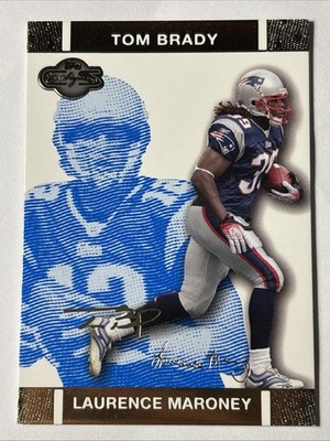 2007 Topps Cosigners Blue Color Match #24 Tom Brady Lawrence Maroney 199/349