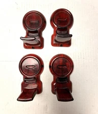 Hold-Rite Style 405 Teacup/Saucer Display/Holder Endicott-Seymour Lot of 4