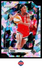 2024 Panini Prizm WNBA #1 Jackie Young Ice Prizms