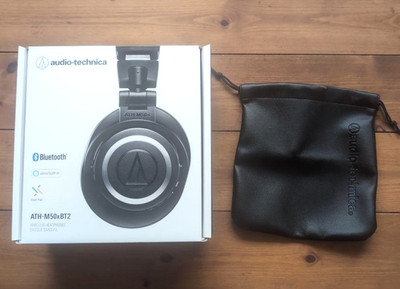 Audio-Technica ATH-M50xBT2 Wireless Over-Ear Studio Monitor Headphones Black