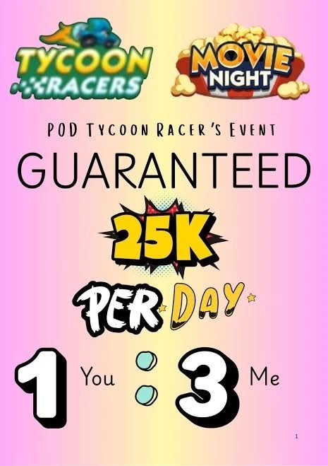 💫 Tycoon Racer Evento Mono_poly_Go Garantía Completa Asegurada 1er Lugar Recompensa Foto 2 de 4