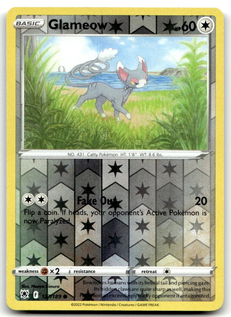 glameow pokemon card value Glameow - 108/156 - Common - Reverse Holo