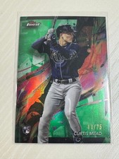 Curtis Mead Topps Finest Green Refractor