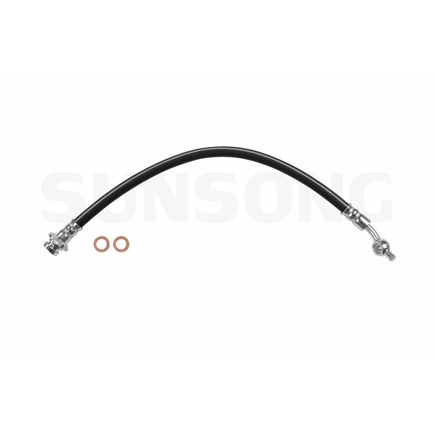 Sunsong 2204803 Brake Hydraulic Hose For Select 05-17 Nissan Suzuki Models