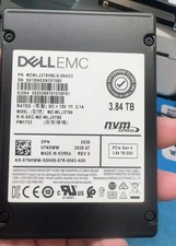 Samsung DELL PM1733 3.84TB SSD U.2 NVME PCIE MZ-WLJ3T80 MZWLR3T8HBLS-00AD3