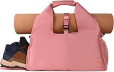 Yoga Bags for Women with Yoga Mat Bags Carrier Carryall Polyester Tote Bag fo...