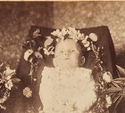 Victorian Era Post-mortem Baby Cabinet Card Antique Photo — photo 3