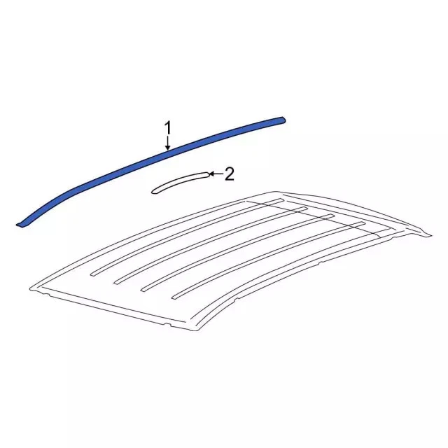Baca de techo original Ford 7T4Z-7855114-BC Foto 2 de 4
