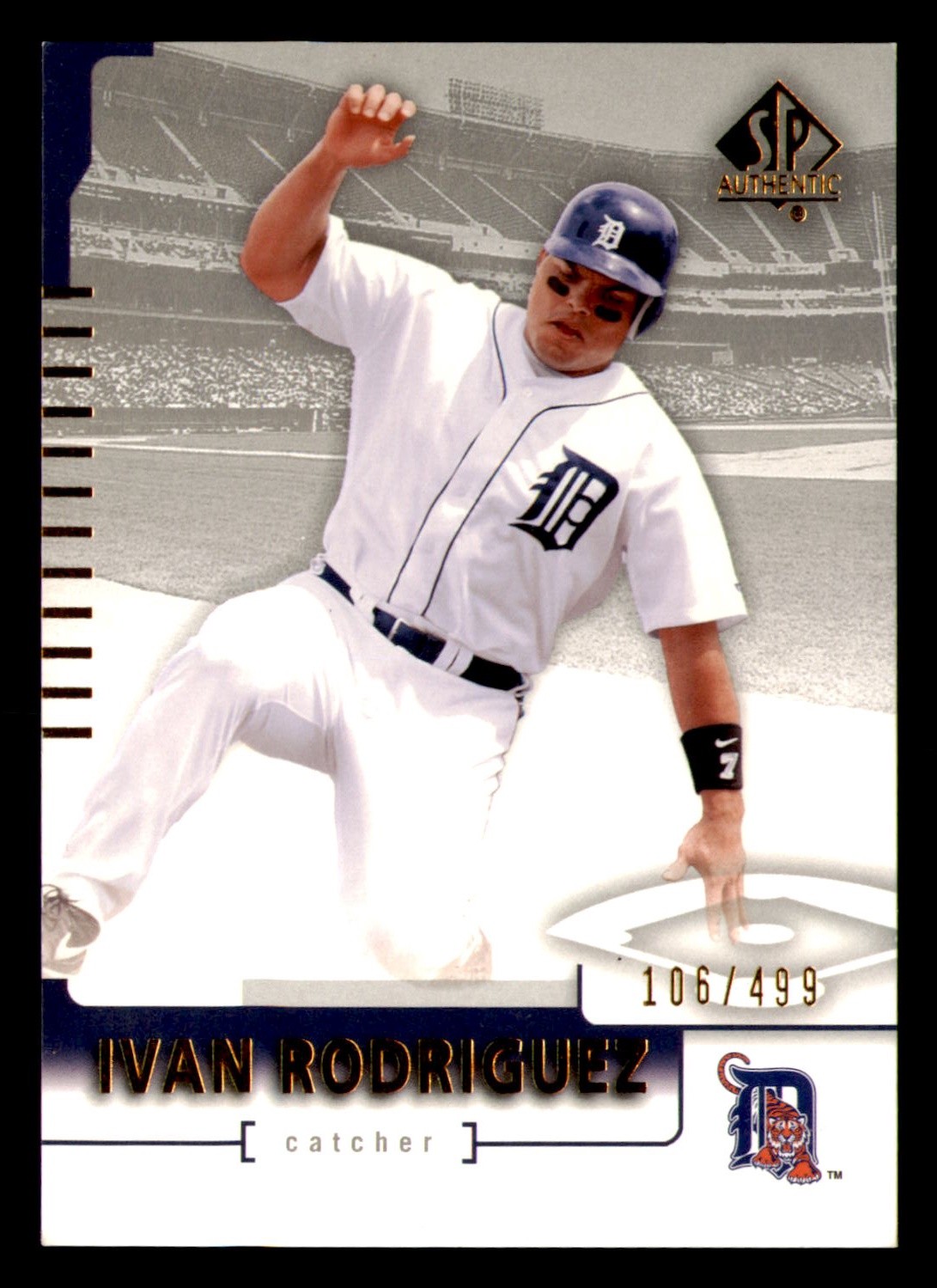 Ivan Rodriguez #78 (Baseball Cards 2004 SP Authentic) — is it worth grading?