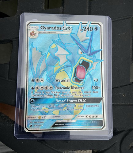 Gyarados GX (Full Art) 101/111 Sm-Crimson Invasion Holo