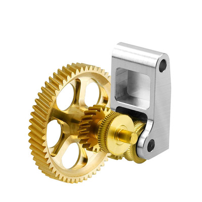 Panda Claw Gold RNC Nanocoated Hardened Steel Extruder Gear for Bambu Lab X1C/P1