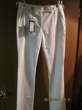 Women's Prada White Pants SIZE 38 New