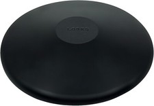 Champion Sports Rubber Practice Discus, 1.0 kg , Black