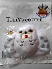 JAPAN Limited Harry Potter Tully's Coffee Hedwig Mini Pouch Small bag 2023 F/S