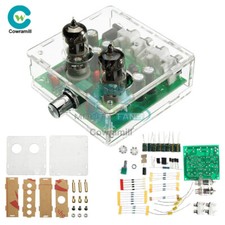 Scheda Preamplificatore valvolare 6J1 preamplificatore AC 12V amplificatore cuffie + custodia