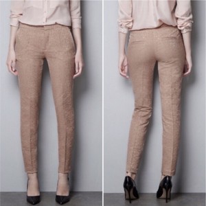zara cigarette pants