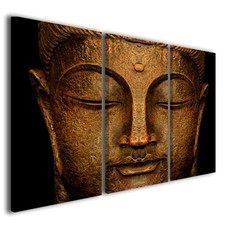 Quadro orientale buddismo Buddha VII stampa su tela religione sacra immagini