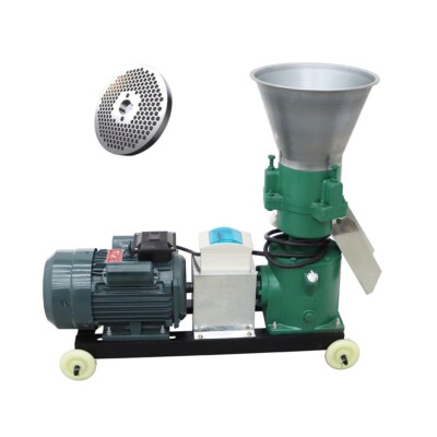 5MM Feed Pellet Mill Machine 200KG/H Poultry Livestock Feed Pelletizer220V Motor