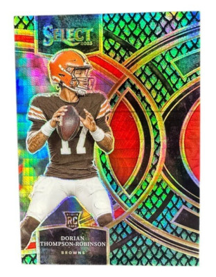 2023 Select - Premier Level Dragon Scale Prizm #134 Dorian Thompson-Robinson /70