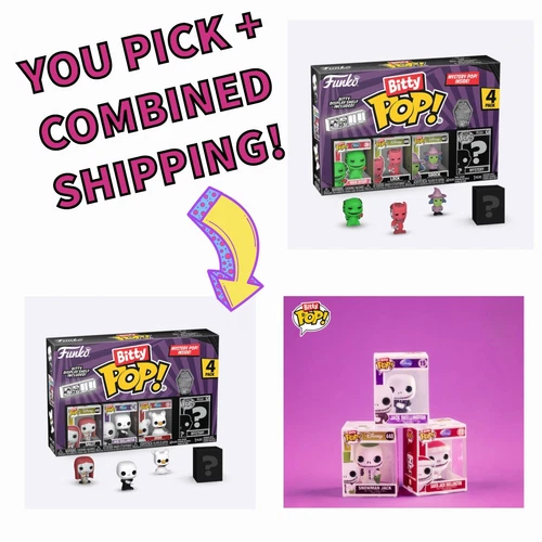 Funko Bitty POP! The Nightmare Before Christmas - YOU PICK + COMBINED SHIP