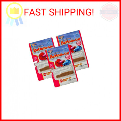 Hikari Betta Bio-Gold Baby Pellets Fish Food Bundle Bonus Pack 3 Pack