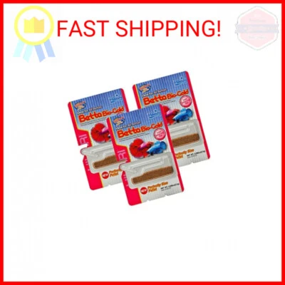 Hikari Betta Bio-Gold Baby Pellets Fish Food Bundle Bonus Pack 3 Pack