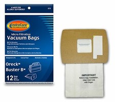 Allergy vacuum bag Canister 12 bag fit Fits For Oreck Buster B PKBB12DW BB-280D