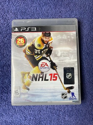 NHL 15 Sony PlayStation 3 2014 Disc Case and Inserts Tested Hockey