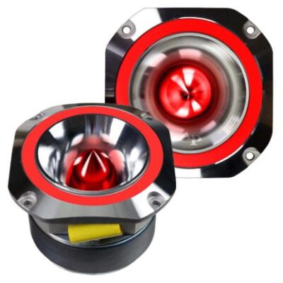 Audiopipe ATR4053RED 4'' Aluminum Super Tweeter (Red), 400W Max (1pc)