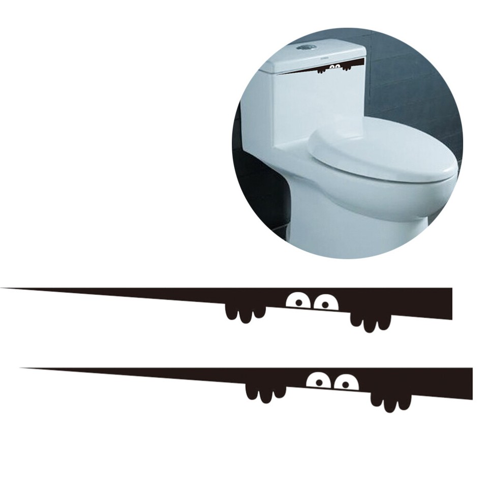 2 Pcs Modern Wall Decals Outdoor Decoration Smooth Surface Stickers eBay