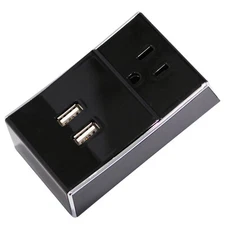 MaximalPower Dual Port USB AC DC Charger Power Plug Outlet Wall Socket Adapter