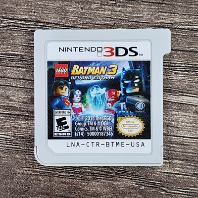 LEGO Batman 3: Beyond Gotham Nintendo 3DS Video Game E10+ Rated