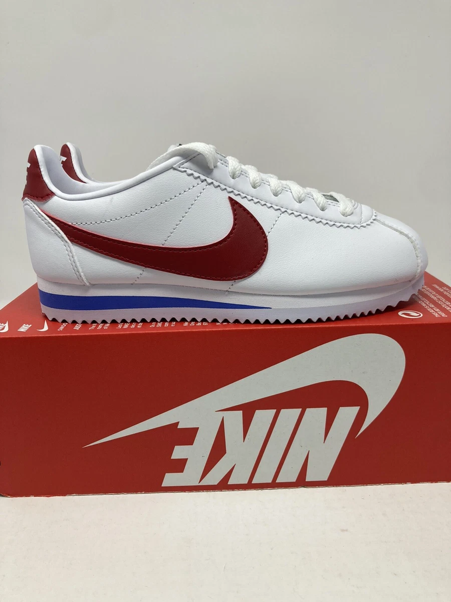 Nike classic cortez red and deals blue