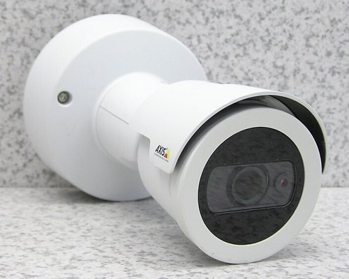 Axis M2025-LE IP POE Camera White Indoor Outdoor LED Bullet IR Tested Working - 第 1/9 張圖片