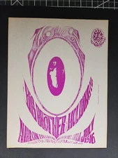 1966 Big Brother/Janis Joplin Original Handbill FD-17A "Snake Lady", Avalon 