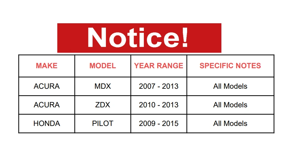 Rolamento de cubo de roda dianteira para 2009-2015 Honda Pilot 2007-13 Acura MDX 2010-13 ZDX - Imagem 2 de 4