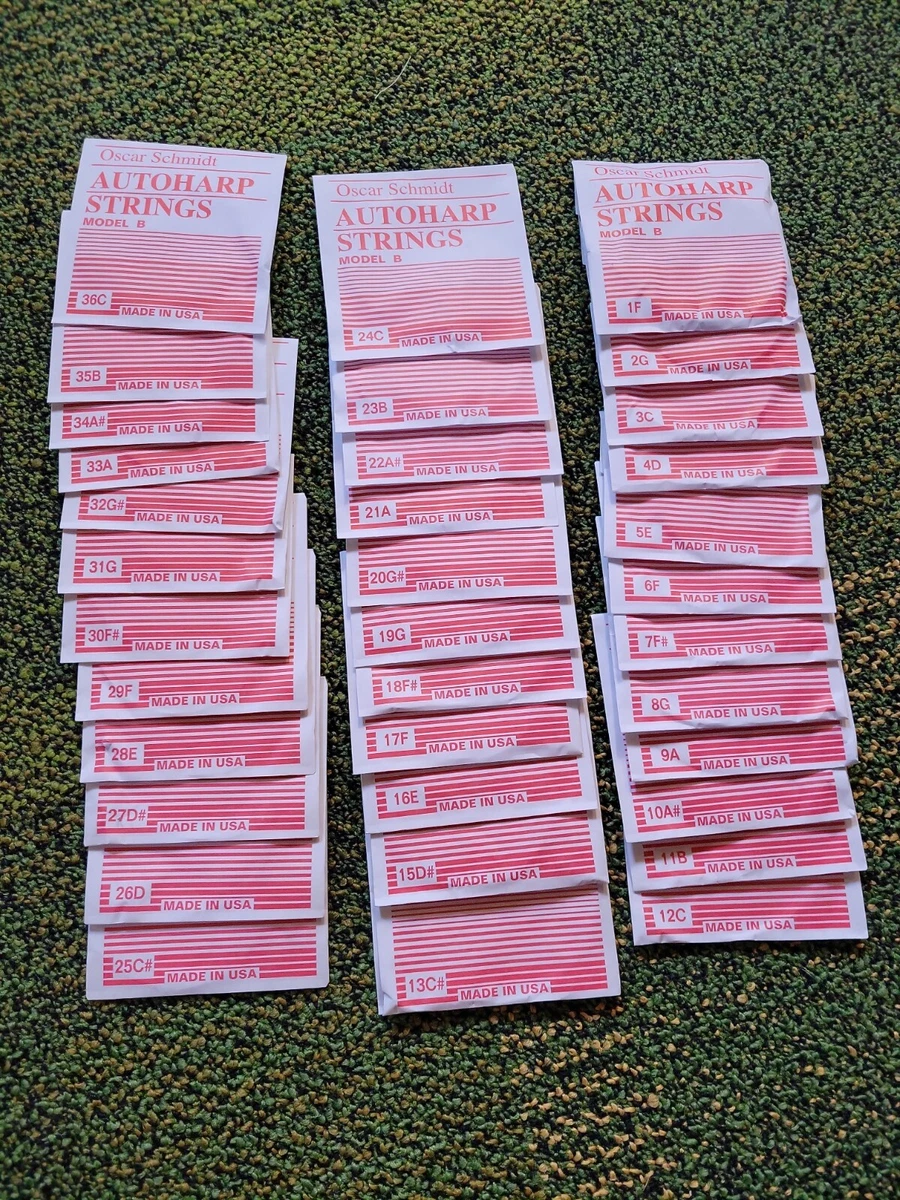 Oscar Schmidt Autoharp Strings Model B This listing is for an